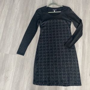 IBEX Juliet Providence Merino Wool Dress Long Sleeved Small EUC